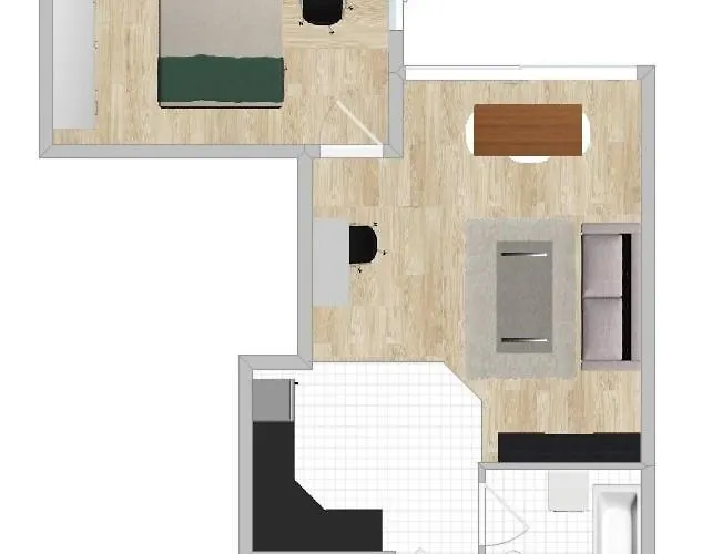Spacious In Hip Neighborhood アパート *